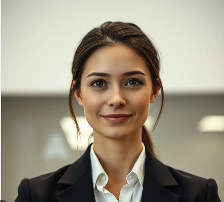 AI avatar example